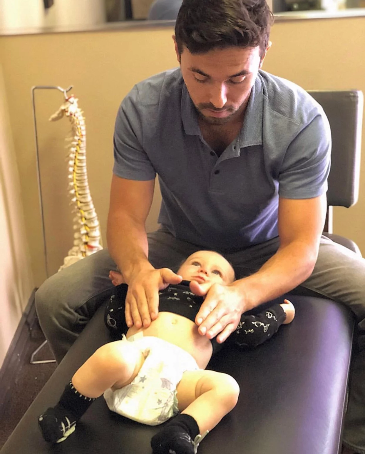Dr Alex Adjusting Infant